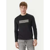 Armani Exchange Majica z dolgimi rokavi XM002820 AF10356 UB101 Mornarsko modra Regular Fit