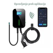 Polnilna postaja 11kW s kablom tip 2 in upravljanjem prek aplikacije