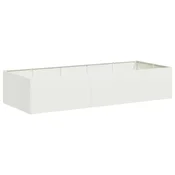 Vidaxl Sadilnik Bela 200x80x40 cm Jeklo