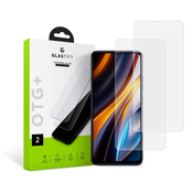 KALJENO STEKLO GLASTIFY OTG + 2-KOS ZA XIAOMI POCO X4 GT CLEAR