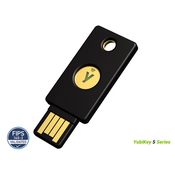 Varnostni ključ Yubico YubiKey 5 NFC FIPS, USB-A, črn