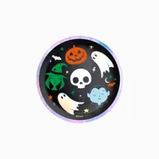 Oh Yeah! Papirnati krožniki za noč čarovnic – Trick or Treat, 17 cm, 8 kosov