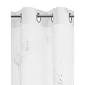 Zavesa HESSA 1x140x300 srebrna/bela