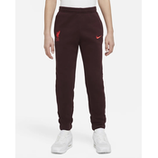 Nike LFC Y NK GFA FLC PANT BB, hlače trenirka o.nog, rdeča DM3070