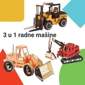 Carolijashop 3 u 1 slagalice radne mašine ( 7749)