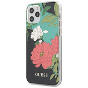 Guess iPhone 12 Pro Max 6,7Black NÂ°1 Flower Collection (GUHCP12LIMLFL01)
