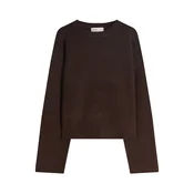 Bershka Pulover temno rjava