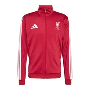 ADIDAS PERFORMANCE Športna jopa na zadrgo LFC DNA  rdeča / bela