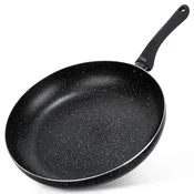 Artemis Ponev za cvrtje in dušenje Black Line Granite 32 cm za plin in indukcijo