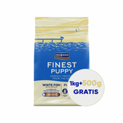 Fish4Dogs Puppy Grain Free Bijela riba s Krumpirom 1kg + 500g Gratis, male granule