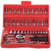 Verkgroup Set 1/4 nasadnih 46 delnih račen gedore