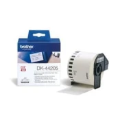 Brother Original Continuous Paper Tape Black on White DK44205 for P-TOUCH QL-1100, QL-800, QL-810, QL-1050, QL-1060, QL-500, QL-