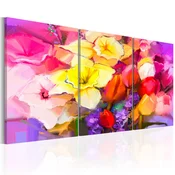 Slika - Rainbow Bouquet 60x30