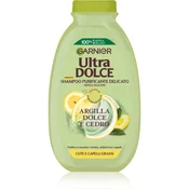 Garnier Ultra Sweet Clay Sweet and Cedar shampoo for oily scalp 250 ml