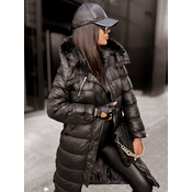 BLACK DIAMOND womens quilted jacket, black Dstreet z