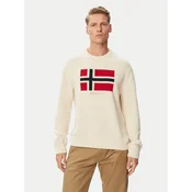 Napapijri Pulover D-Mura C NP0A891U Kremna Regular Fit