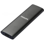 PHILIPS 250GB Ultra Speed USB 3.0 + USB 3.0 Type C Crno PH154469