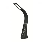 LED prigušiva stona lampa sa displejom LED/10W/5V crna