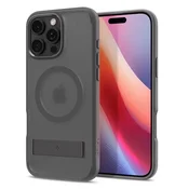 Spigen CAPA SPIGEN ULTRA HYBRID S MAGSAFE PARA IPHONE 16 PRO, TRANSPARENTE FOSCA.