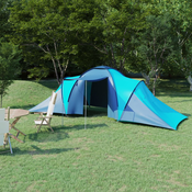 SHUMEE šotor za kampiranje za 6 oseb, moder