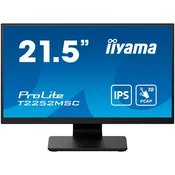 Monitor IIYAMA - ProLite T2252MSC-B2, 21.5, FHD, IPS, USB Hub, Touch