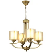 Opviq Luster AV-65228-4E, 82 cm, Zlatne boje