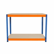MONSTER Dvostopenjska delovna miza S-Rax - 120 cm x 45 cm x 90 cm, (21571080)