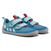 Affenzahn čevelj nizek Cotton Lucky Shark 00391-30211 barefoot F blue 23