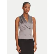 Rinascimento Telovnik za obleko CFC0124958003 Bež Slim Fit