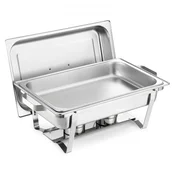VEVOR Set za ogrevanje hrane 85L 2 kosa 615x355x325 cm Nerjaveče jeklo