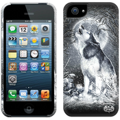 Kritje do celica telefon SPIRAL - WHITE WOLF - IPHONE - TR324574