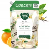 AURA AURA Care kremasto milo za roke z vonjem vanilije 1000 ml, polnilo AHS-002-003