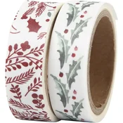 Komplet washi trakov Holly and branches