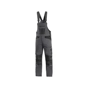 CXS Farmer hlače CXS SOLIS FLEX, moške, sivo-črne