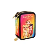 Astra Rainbow High Golden Style AC31 šolska torbica za svinčnike z dodatki, 503022063