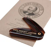 Captain Fawcett Accessories cešalj za brkove na sklapanje (Folding Pocket Moustache Comb, Length 117 mm)