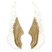 Casa Padrino luxury metal wall decoration wing set gold 105.5 cm - Decorative accessories