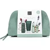 RITUALS Jing Set Neseser + Krema za telo 70 ml+ suvo ulje za telo 50 ml + pillow & body mist 20 ml + gel za tuširanje 50 ml