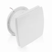 shumee Tihi kopalniški ventilator s senzorjem vlažnosti + časovnikom 100 mm bel