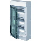 ABB Razdelilna omarica MISTRAL65 s prozornimi vrati, 36 modulov, z N+PE zbiralko (3 vrste)