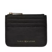 Etui za kreditne kartice Tommy Hilfiger Th Modern Cc Holder AW0AW18486 Črna