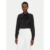 Fracomina Bluza FS25ST1001W73201 Črna Regular Fit