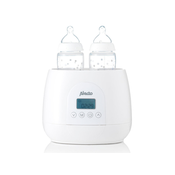 Alecto BW700TWIN brzi digitalni duo grijac djecjih bocica za zagrijavanje, sterilizaciju i topljenje, bijeli
