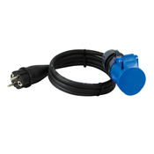 Commel produžni kabel s utikacem i natikacem CEE, AT N07V3V3-F 5G2,5 / 10 m