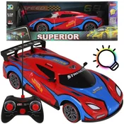 Mega Creative Dirkalnik 1:12, SPIDER, DALJINSKO NADZOROVANI, avtomobil z RGB SVETLOBNIM učinkom