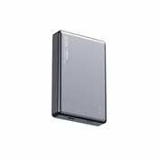 Power bank magsafe moxom ultra thin mx-pb213 pd20w + wireless 15w 10000mah sivi ( BAT9665 )