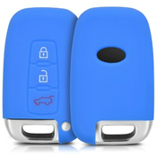 Silikonski etui za avtomobilske ključe za Hyundai Kia - modra