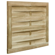 vidaXL Vrtna vrata FSC impregnirana borovina 100x75 cm zelena