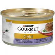 PURINA Gourmet Gold Vlažna hrana za macke jagnjetina i boranija 85 g
