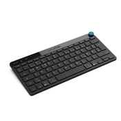 JLab Go GO Wireless Bluetooth Keyboard and Mouse Set DE-Layout, Multiple Connection Options, Multifunctional Media Controller